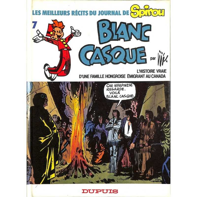 ABAO Bandes dessinées Blanc Casque