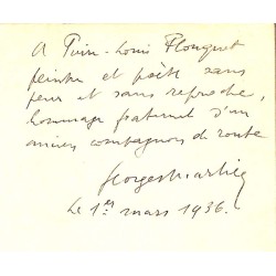 ABAO Peinture, gravure, dessin Marlier (Georges) - La Peinture dans le monde d'aujourd'hui + envoi.