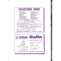 ABAO Bandes dessinées Tintin recueil 183 (B)