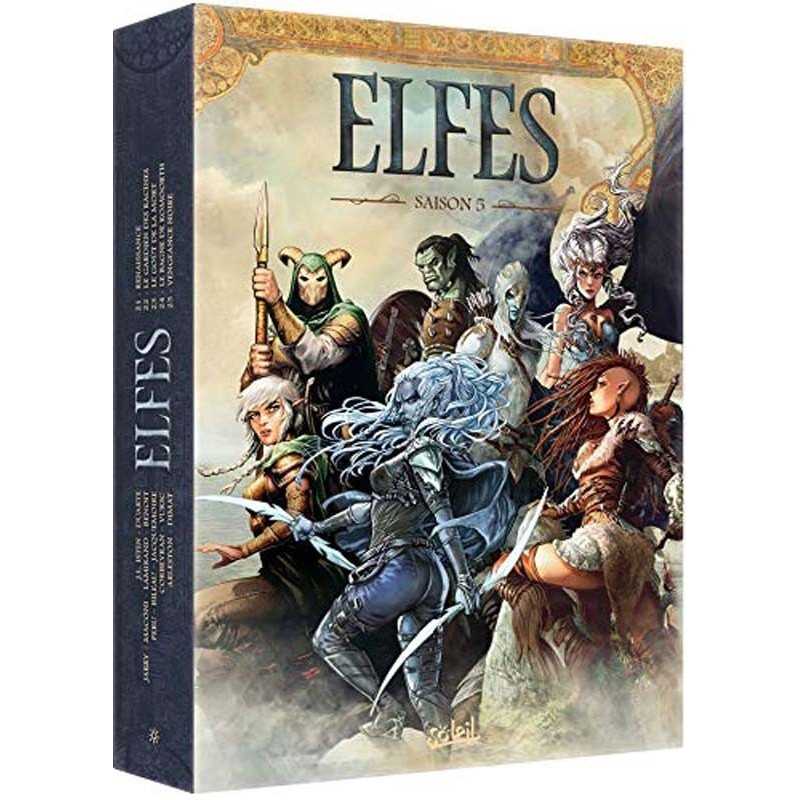 ABAO Bandes dessinées Elfes coffret saison 5 (21 à 25)