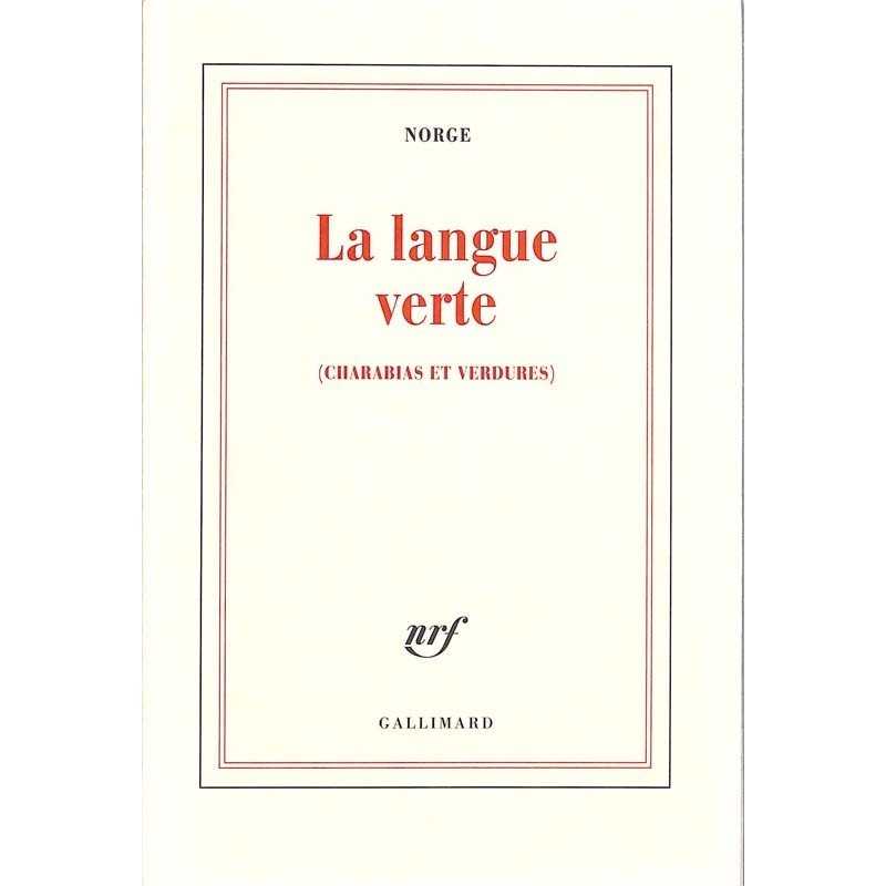 ABAO Romans Norge - La Langue verte.
