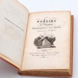 ABAO Poésie Desbordes-Valmore (Marceline) - Poésies de Madame Desbordes-Valmore.