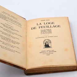 ABAO Littérature Mary (André) - La Loge de feuillage. Illustrations de Maurice Lalau.