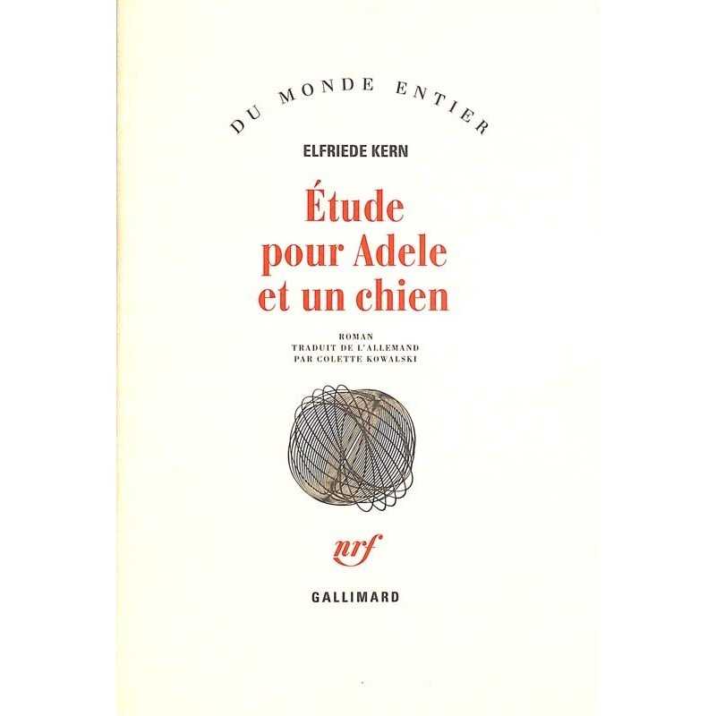 ABAO Romans Kern (Elfriede) - Étude pour Adele et un chien.