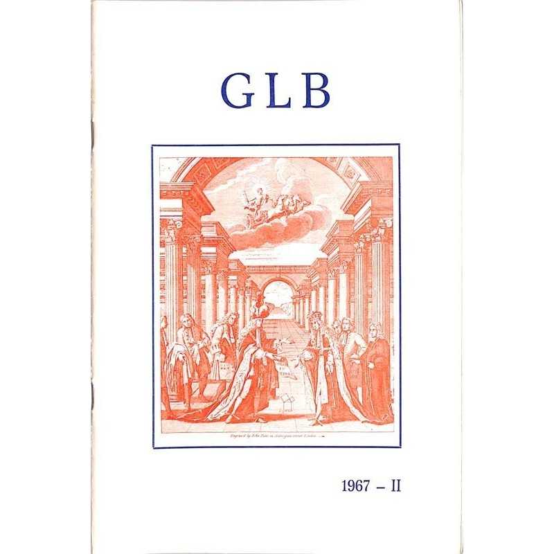 ABAO Franc-Maçonnerie GLB Bulletin de la Grande Loge de Belgique 1967-2