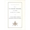ABAO Franc-Maçonnerie R.·. L.·. La Concorde Universelle - À toi qui aspires à devenir franc-maçon, profane, mon frère.