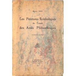 ABAO Franc-Maçonnerie Cock (Maurice) - Les Peintures symboliques du Temple des Amis Philanthropes.