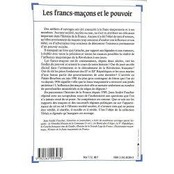 ABAO Franc-Maçonnerie Faucher (Jean-André) - Les Francs-maçons et le pouvoir.