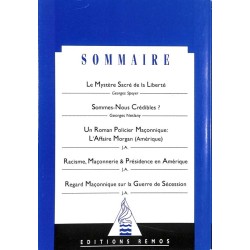 ABAO Franc-Maçonnerie Les Cahiers de la Grande Loge de Belgique. Numéro spécial 1.