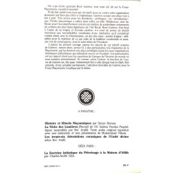 ABAO Franc-Maçonnerie Roman (Denys) - René Guénon et les destins de la franc-maçonnerie.