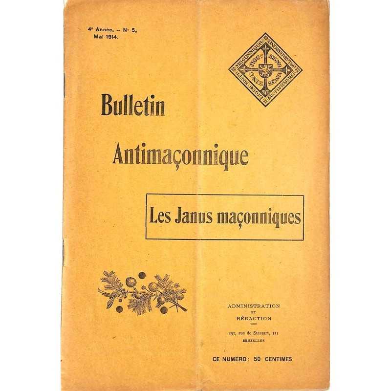 ABAO Franc-Maçonnerie [Anti-maçonnerie] Bulletin antimaçonnique. 1914-05.