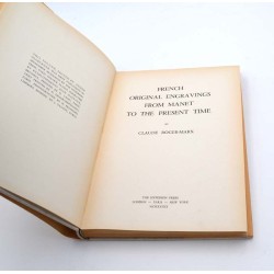ABAO Peinture, gravure, dessin Roger-Marx (Claude) - French original engravings from Manet to the present time.