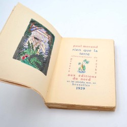 ABAO Littérature Morand (Paul) - Rien que la terre. Illustrations de Pierre Falké.