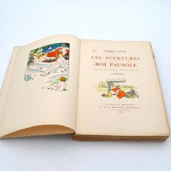 ABAO Livres illustrés Louÿs (Pierre) - Les Aventures du roi Pausole. Illustrations de Carlège.