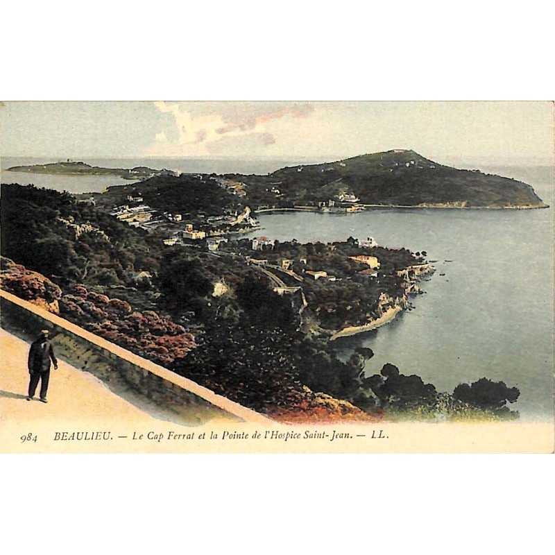 ABAO 06 - Alpes Maritimes [06] Beaulieu-sur-Mer - Le Cap Ferrat et la Pointe Saint-Hospice.