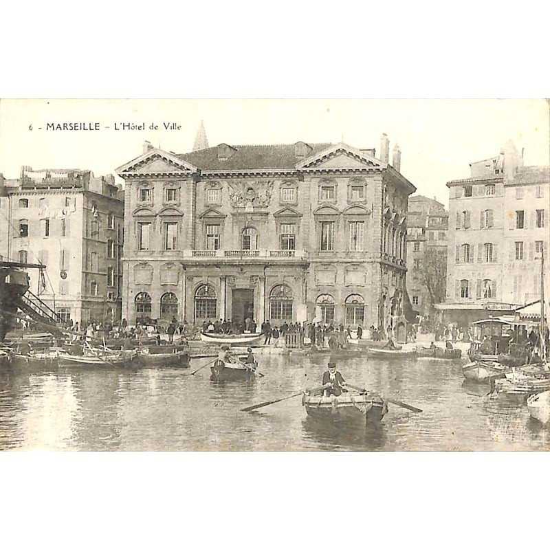 ABAO 13 - Bouches-du-Rhône [13] Marseille - L'Hôtel de Ville.