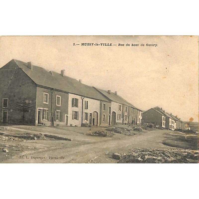 ABAO Luxembourg Musson - Mussy-la-Ville. Rue du bout de Goeury.