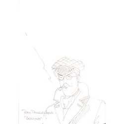 ABAO Bandes dessinées Berthet. Couleur café + dédicace.