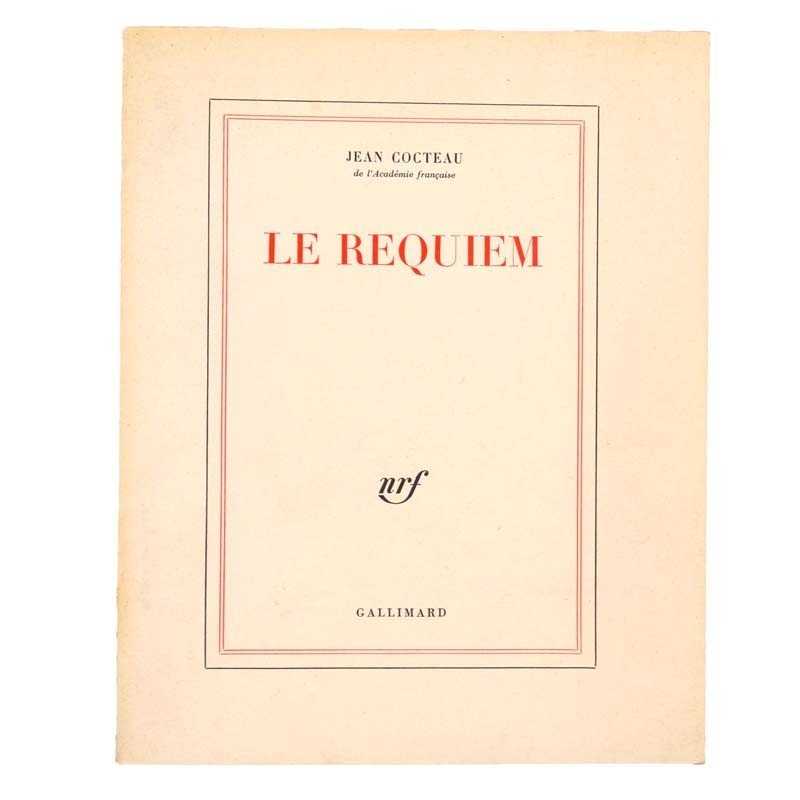 ABAO Littérature Cocteau (Jean) - Le Requiem.