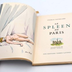 ABAO Livres illustrés Baudelaire (Charles) - Le Spleen de Paris. Illustrations de Henri Kerels.