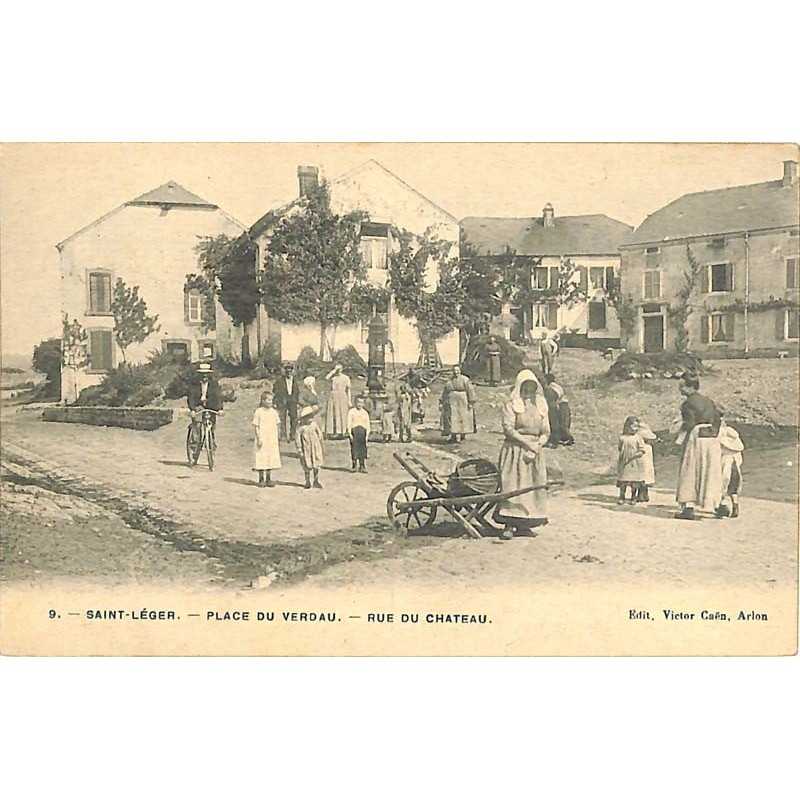 ABAO Luxembourg Saint-Léger - Place du Verdau. Rue du Château.