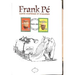 ABAO Bandes dessinées Frank Pé - Cartes d'Afrique et d'ailleurs TL. 1600 ex.