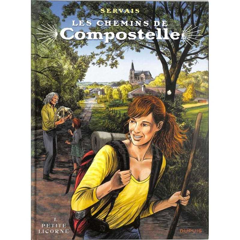 ABAO Bandes dessinées Les Chemins de Compostelle 01