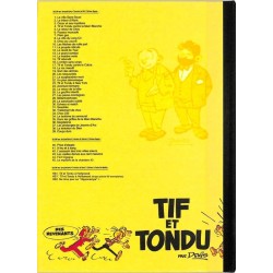 ABAO Bandes dessinées Tif et Tondu (Vache qui médite) 02 TL300 ex.