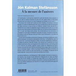 ABAO Romans Stefánsson (Jón Kalman) - À la mesure de l'univers.