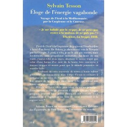 ABAO Romans Tesson (Sylvain) - Éloge de l'énergie vagabonde.