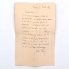 ABAO Lettres et manuscrits Verne (Jules) - Lettre autographe signée. 1894.
