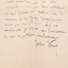 ABAO Lettres et manuscrits Verne (Jules) - Lettre autographe signée. 1894.