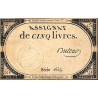 ABAO Billets, actions, monnaies Assignat de cinq livres. Série 1653. Dufour.