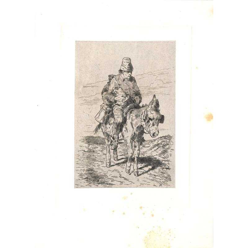 ABAO Gravures Hubert (Alfred) - Claes pèlerinant.