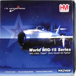 ABAO Aviation Hobby Master (1/72) World Mig-15 Series. Mig-15bis "Fagot" Early Soviet Jet Fighter.