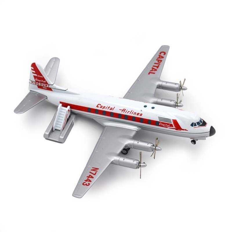 ABAO Aviation Corgi (1/144) Vickers Viscount 700. Capital Airlines N7443. 1956.