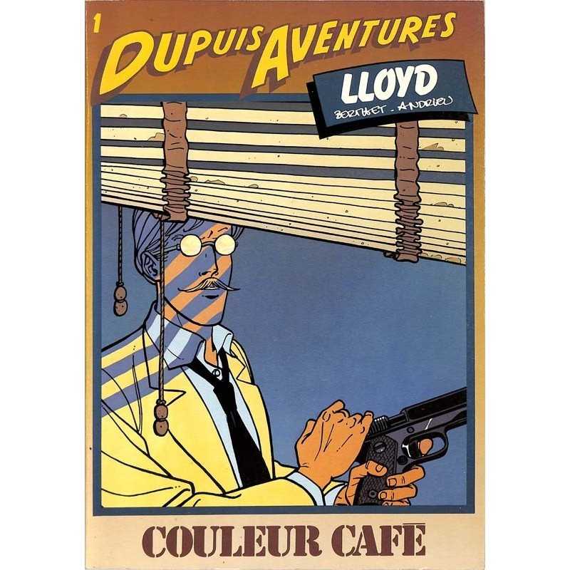 ABAO Bandes dessinées Berthet. Couleur café + dédicace.