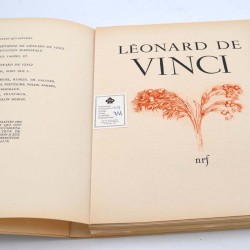 ABAO Peinture, gravure, dessin [Vinci (Léonard de)] Tout l’œuvre peint de Léonard de Vinci.