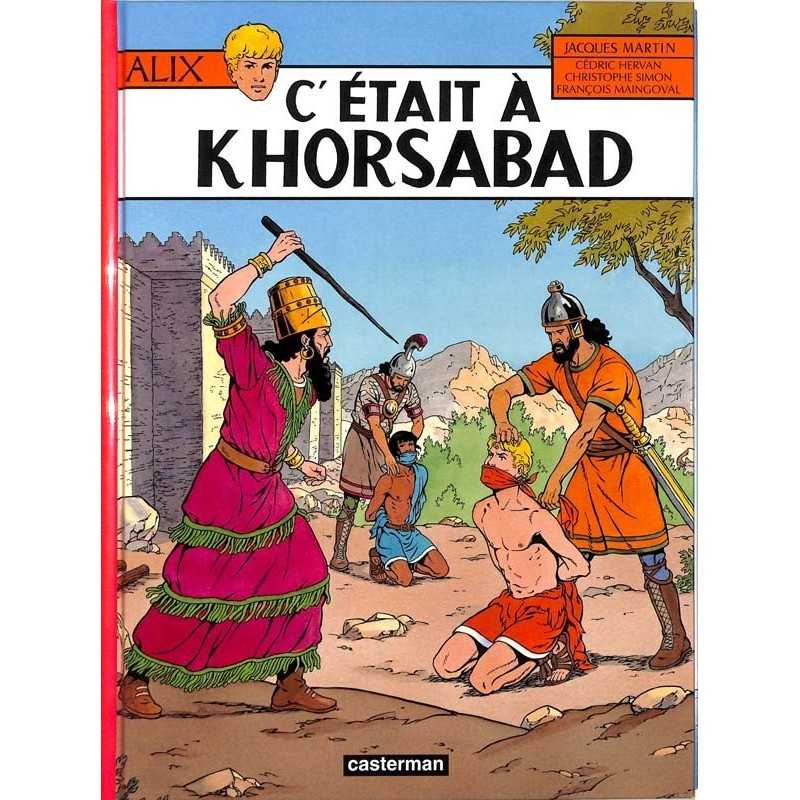 ABAO Bandes dessinées Alix 25 + signature