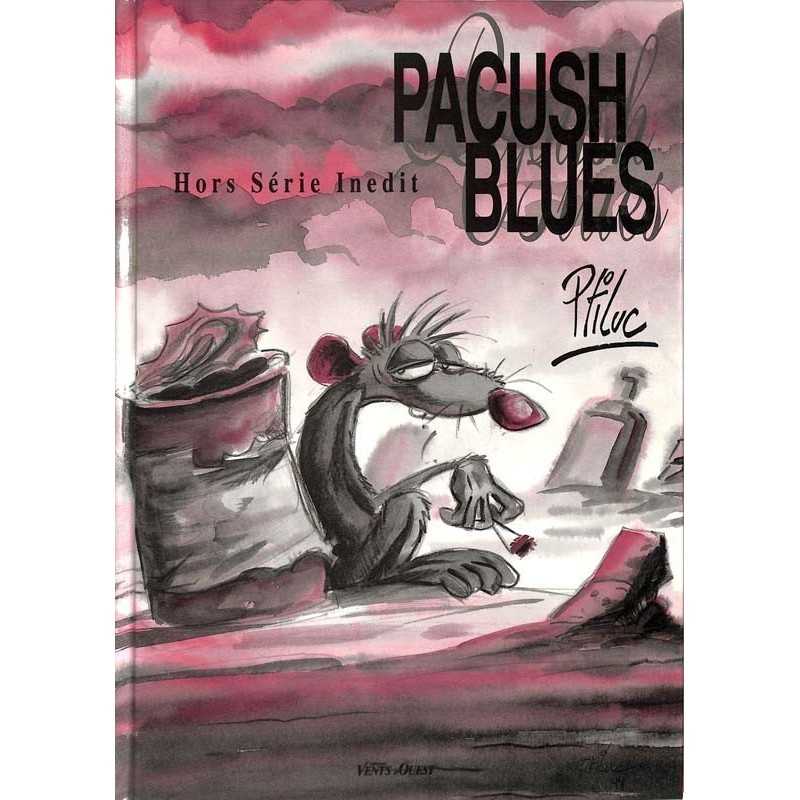 ABAO Bandes dessinées Pacush blues HS + Ex-libris.