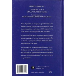 ABAO Franc-Maçonnerie Inman (Herbert F.) - Le Rituel style Émulation expliqué.