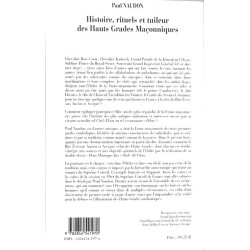 ABAO Franc-Maçonnerie Naudon (Paul) - Histoire, rituels et tuileur des hauts grades maçonniques.