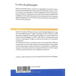 ABAO Franc-Maçonnerie Somers (Jean) - Le Rêve du philosophe.