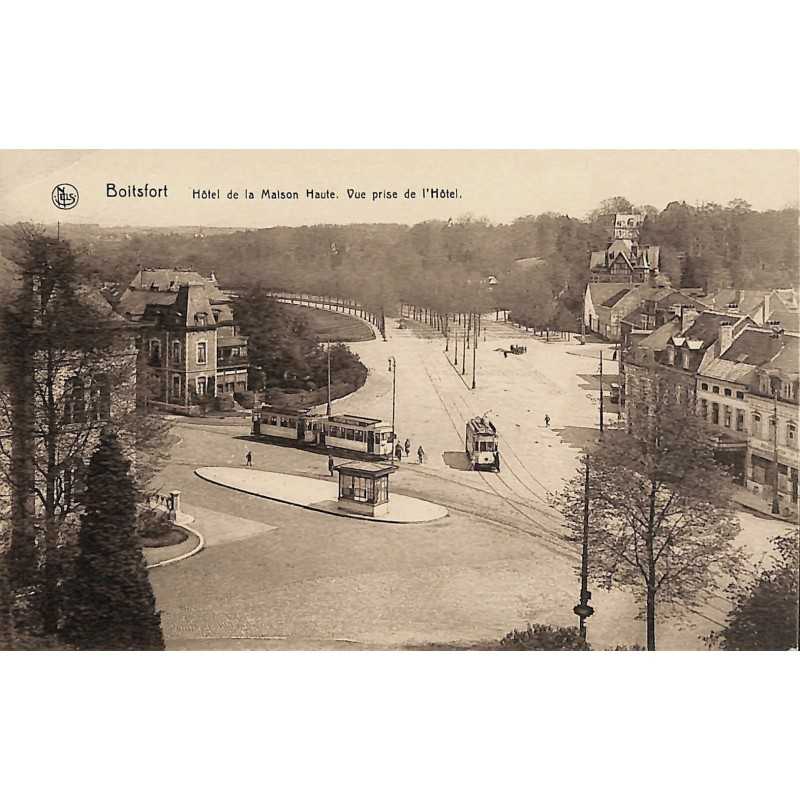 ABAO Bruxelles Watermael-Boitsfort - Hôtel de la Maison Haute. Vue prise de l'hôtel.