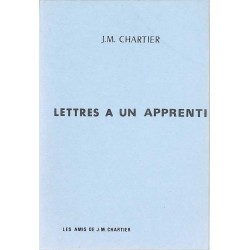 ABAO Franc-Maçonnerie Chartier (J.M.) - Lettres à un apprenti.