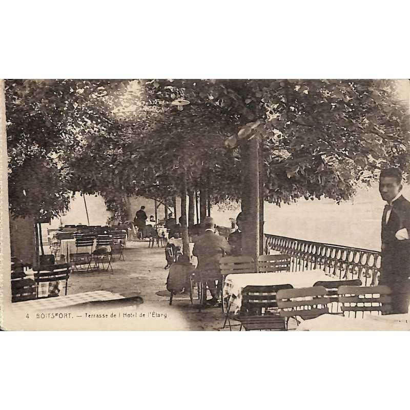 ABAO Bruxelles Watermael-Boitsfort - Terrasse de l'Hôtel de l'Etang