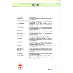 ABAO Franc-Maçonnerie Hasquin (Hervé) - Visages de la franc-maçonnerie belge du XVIIIe au XXe siècle.