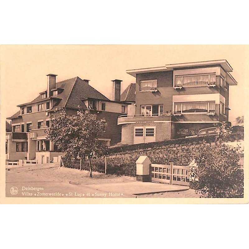 ABAO Flandre occidentale Knokke-Heist (Duinbergen) - Villas « Zomerweelde », « St Luc » et « Sunny Home ».