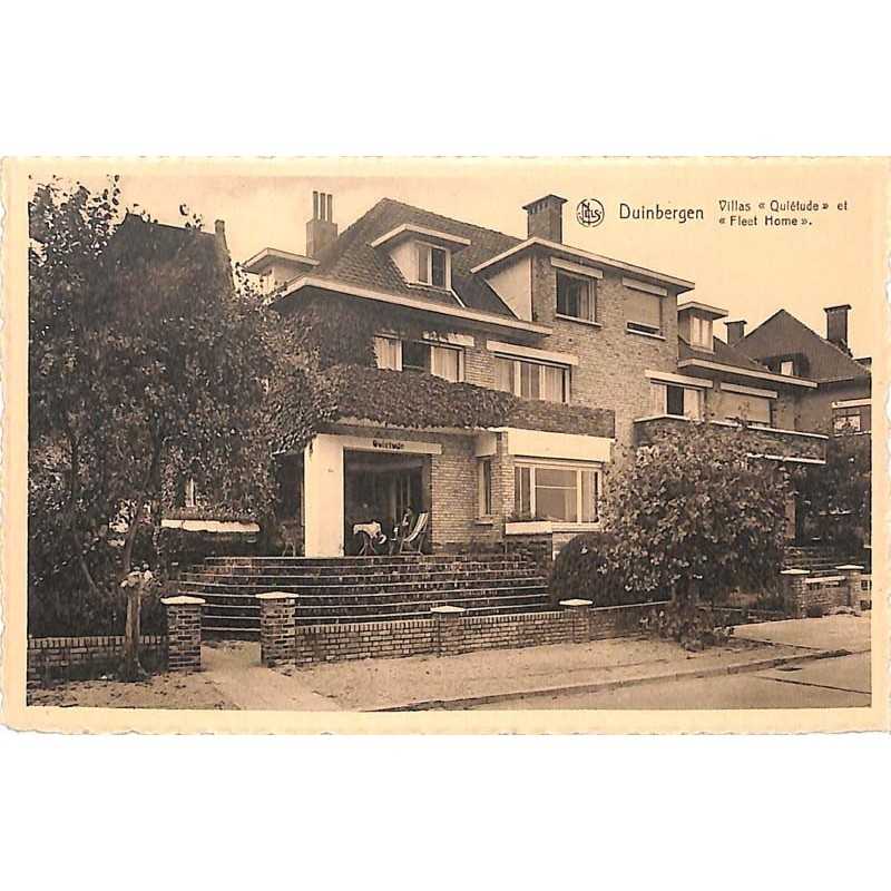 ABAO Flandre occidentale Knokke-Heist (Duinbergen) - Villas « Quiétude » et « Fleet Home ».