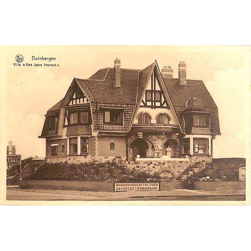 ABAO Flandre occidentale Knokke-Heist (Duinbergen) - Villa « Nos jours heureux ».